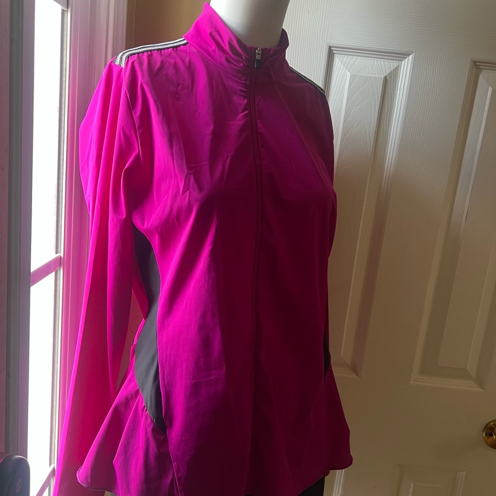 Nevermindall Women's Purple Black Jacket